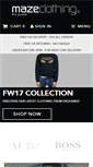 Mobile Screenshot of mazeclothing.uk.com